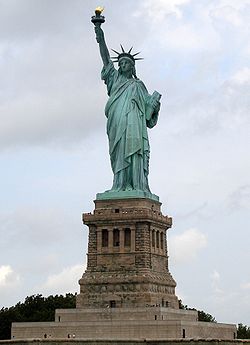 This famous American statue is called the...