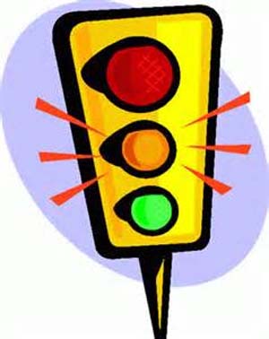 What did the traffic lights say to the car?