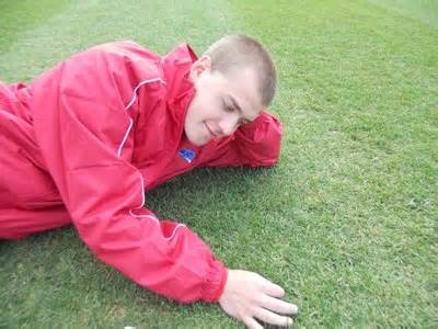 Are you going to  _______  and <u>gro</u> <u>grass</u>, or get inside and do your homework?