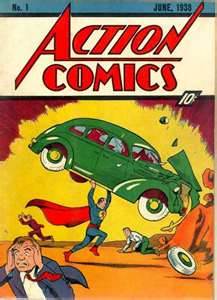 The 1938 Action Comics Issue #1 is the most expensive comic book in the world, considered the first true Superhero comic. It was sold for $500,000.