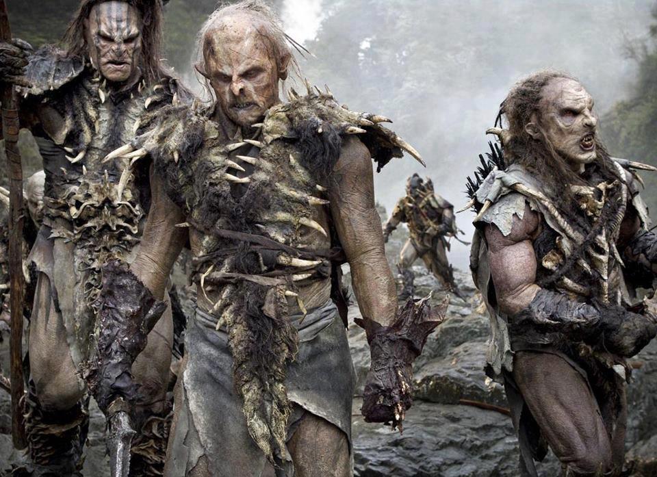 We must make way to the <u>Shire</u>. By now, it is being _________ overrun by and <u>full</u> of Orcs.